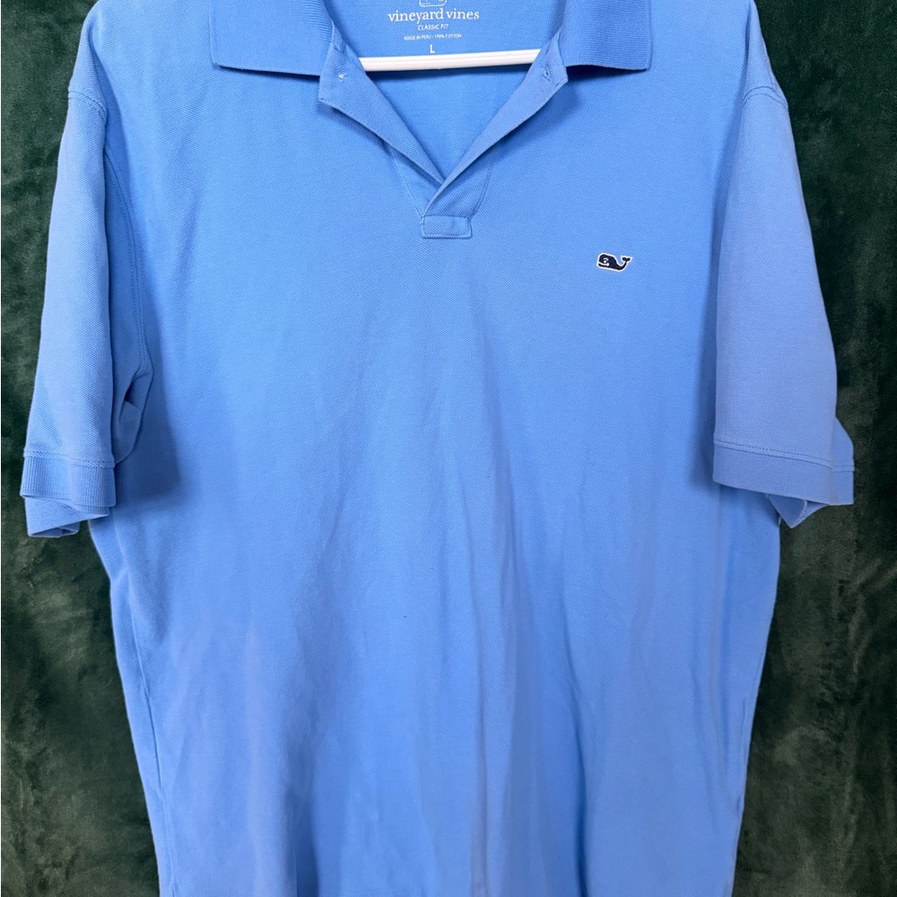 Vineyard Vines Classic Blue Polo Shirt